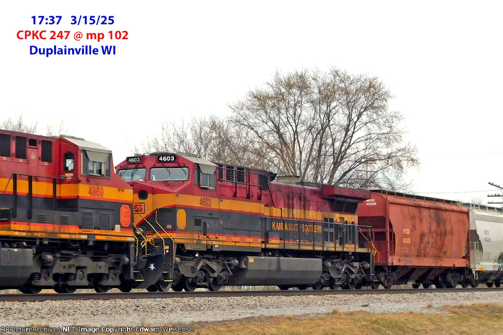 Trio of KCS lead 247 - no mexicans on PI day